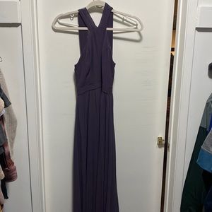 Xs maxi lulu’s dress in eggplant